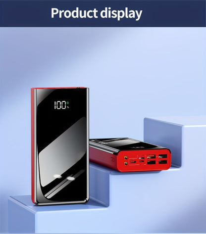 50000mAh High Power Bank Portable Charger LED Display USB-C Micro USB Fast Charging Multi-Port for an Everyday Personal Care Routine