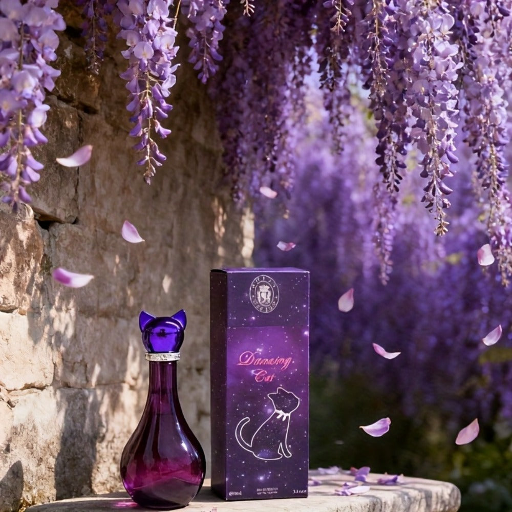 Perfume for Women Fresh Sweet Floral Spray in an Elegant Black and Gold Bottle for Daily or Evening Wear