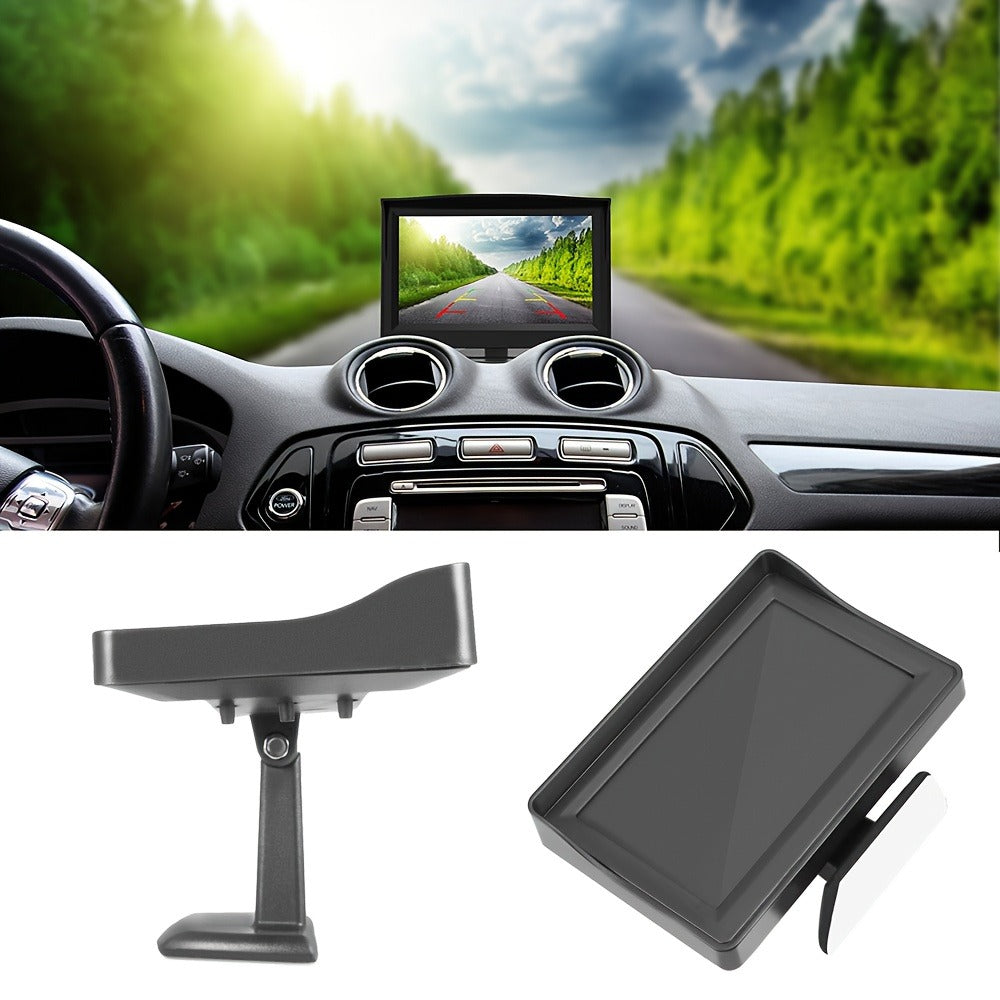 Backup Camera Kit with 4.3 Inch Monitor – 8 LED HD Night Vision Reversing Camera | 1080p Wide Angle | USB Powered | for Car, Truck