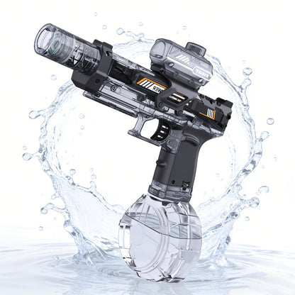 Kids Electric Water Gun with Sound Effects for Ages 3-6 – Automatic High Capacity Squirt Blaster Long Range