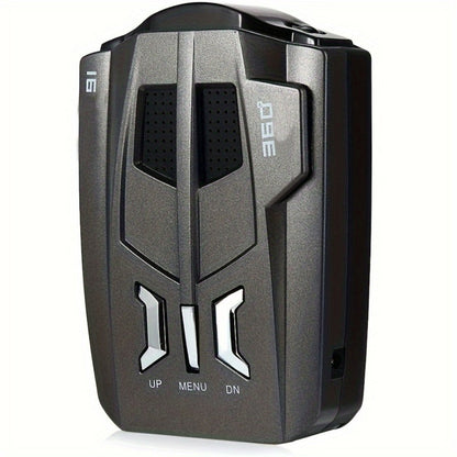 Radar Detector for Cars – Long Range Detection, Mute Memory, LED Display, City & Highway Mode, Speed Camera Alert Driving Aid