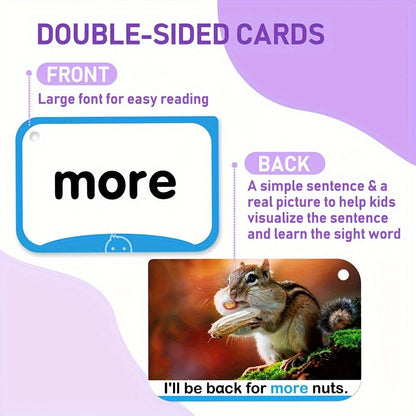 Sight Words Flash Cards 350 Dolch & Fry High Frequency Words, 5 Color-Coded Levels Pre-K to 3rd Grade