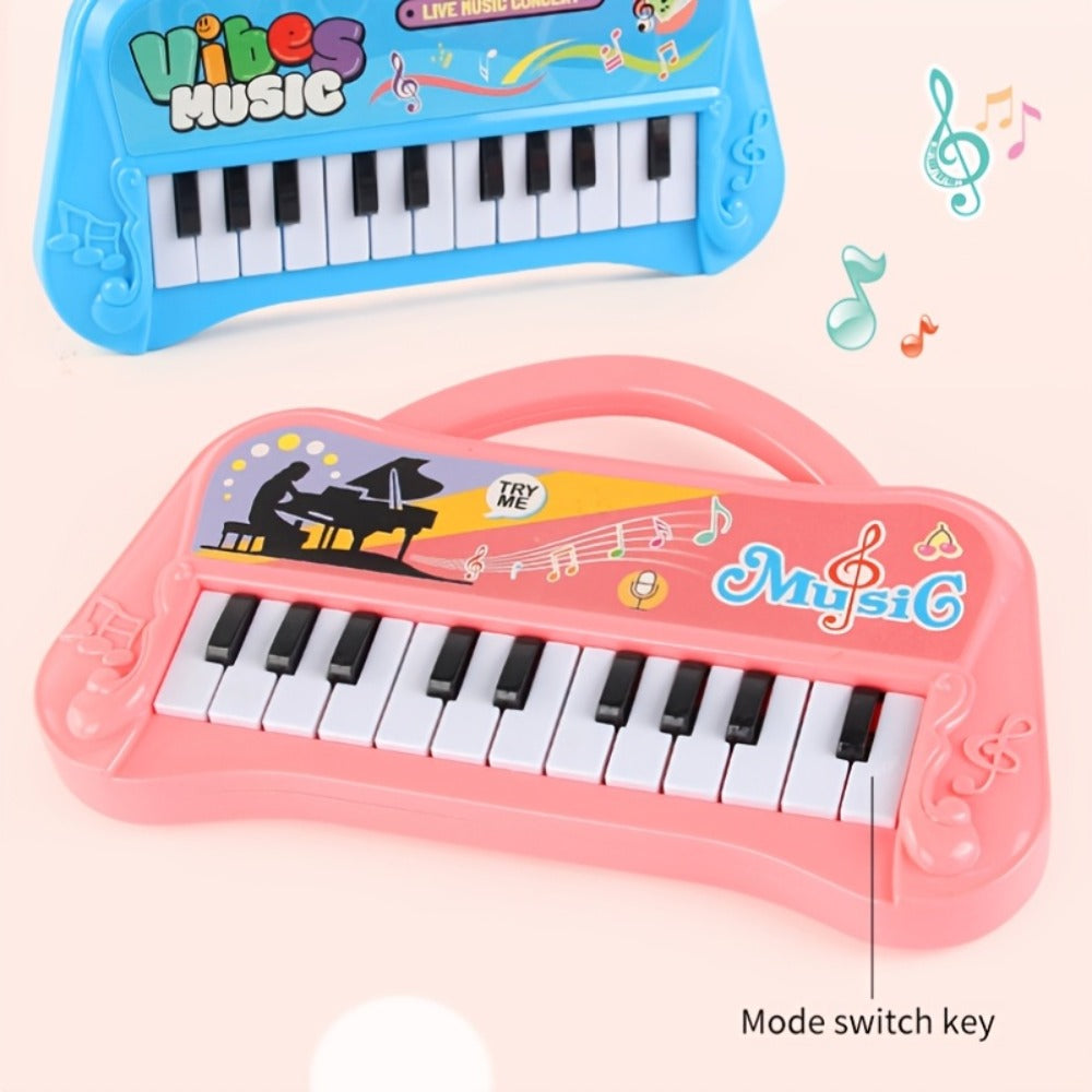Kids Mini Piano Keyboard 13 Keys, Portable Electronic Music Toy for Toddlers with the Listed Color, Size or Set Options for Everyday Use