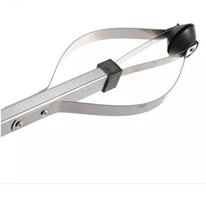 32-Inch Foldable Reacher Grabber 2-Pack with Aluminum Extenders, Rubber Suction Cup Grippers and Ergonomic Handles