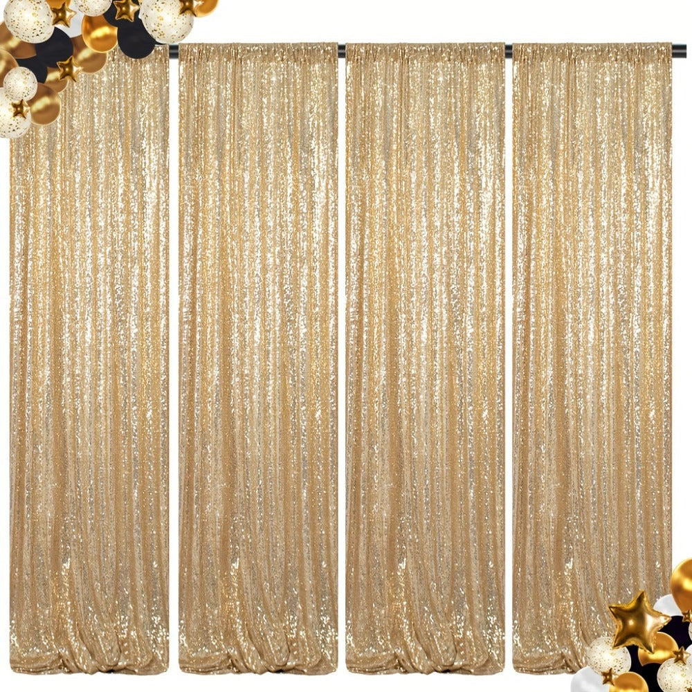 Sequin Backdrop Curtains 2FTx8FT Glitter Photography Background Panels for Party Wedding Birthday for an Everyday Personal Care Routine