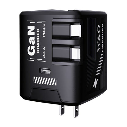GaN Wall Charger 120W Fast with Retractable Built-In Cable & Foldable Plug for an Everyday Personal Care Routine