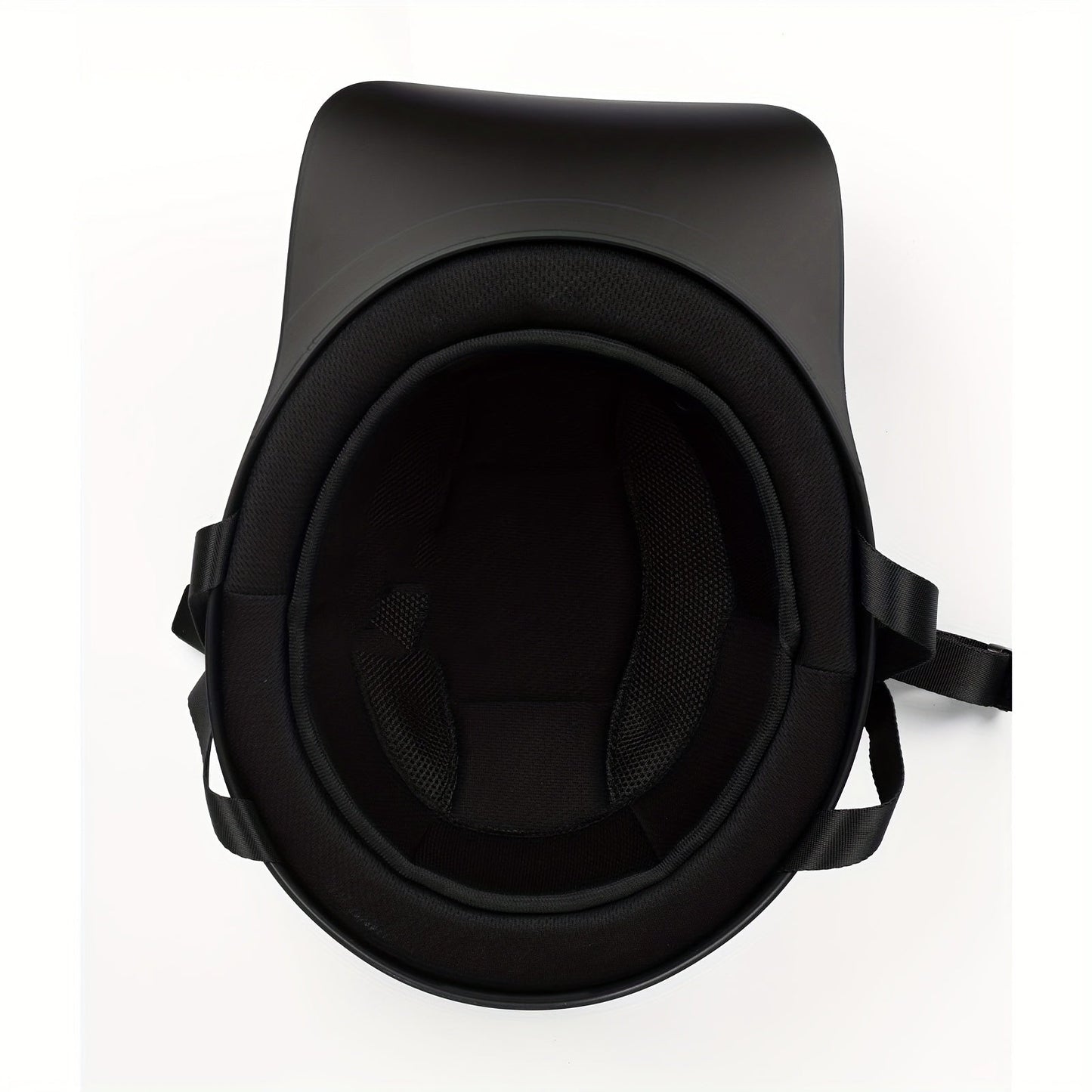 Motorcycle Helmet Crown Racing Half-Shell with Four Graphic Styles, M-XL Sizes, Padded Liner and Quick-Release Strap