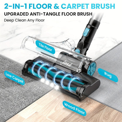 Handheld Vacuum Cleaner Cordless 29KPA Strong Suction for Pet Hair for Entryways, Bedrooms and Living Spaces