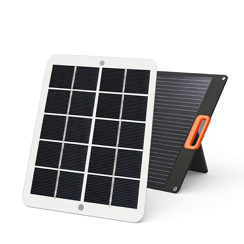 Solar Charging Panel 4W 10W Compact Single-Crystal Monocrystalline Micro USB for Mobile Phone for an Everyday Personal Care Routine