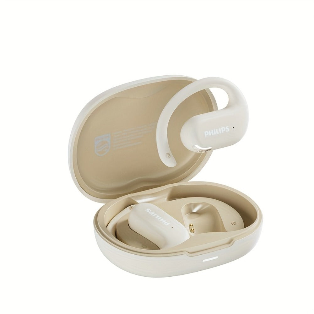Philips TAT2739 Open-Ear Wireless Headphones AI Call Noise Reduction 360 Spatial Sound for Bedside Audio, Alarms and Room Entertainment