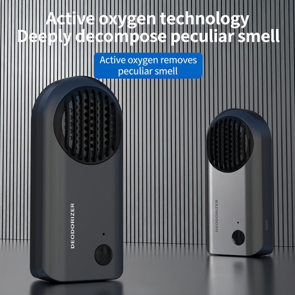 Car Air Purifier Ozone Deodorizer Active Oxygen Odor Removal for Car Refrigerator Household Use Pink White Grey
