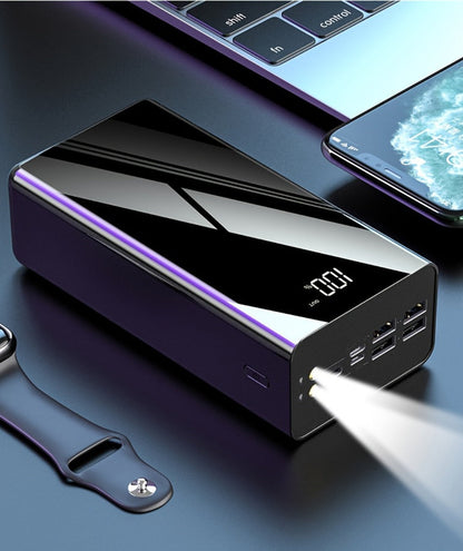 Power Bank 50000mAh 22.5W with Dual Input and Output Ports, Digital Display and LED Flashlight