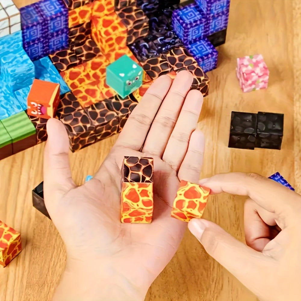 Magnetic Building Blocks Set 130PCS with Magnetic Base with the Listed Color, Size or Set Options for Everyday Use