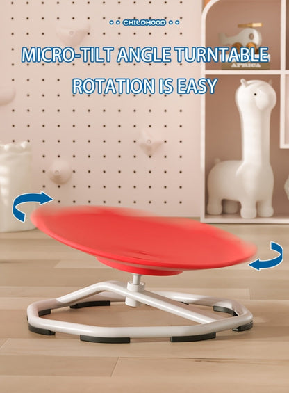 Sensory Spinning Chair for Kids with Autism & ADHD, Ages 3-18, Swivel Sit and Spin Chair to Improve Focus & Body Balance