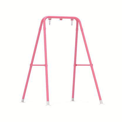 Hammock Chair Stand shown in the pink option