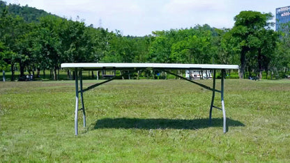 1.5-Inch Heavy-Duty Folding Tables with Carry Handle and Weather-Resistant Finish detail image - detail view 11
