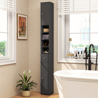 Bathroom Cabinet shown in the Gray option