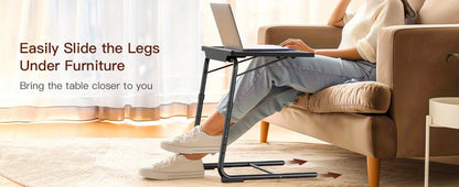 1-Pack Foldable TV Tray Table with Adjustable Height for Closet detail image - detail view 14