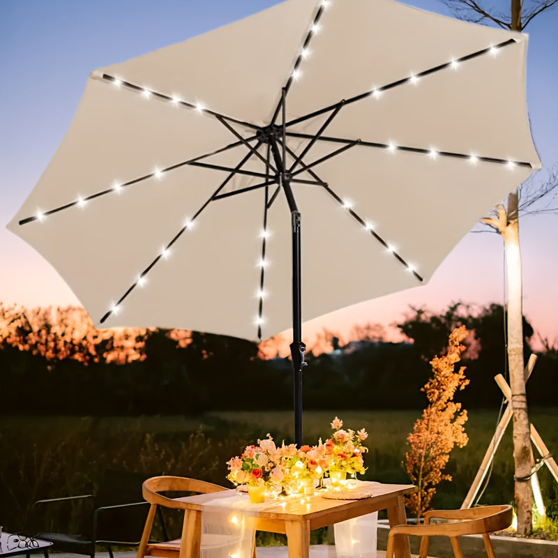 Patio Umbrella shown in the Beige Patio Umbrella option
