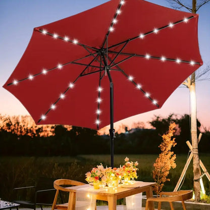 Patio Umbrella shown in the Red Patio Umbrella option