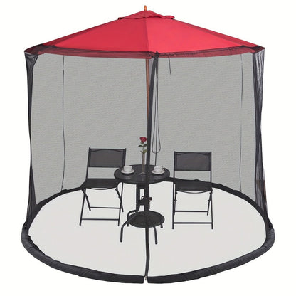 10-Foot Patio Umbrella Accessory with Tool-Free Assembly for Outdoor Shade and Protection detail image - detail view 3