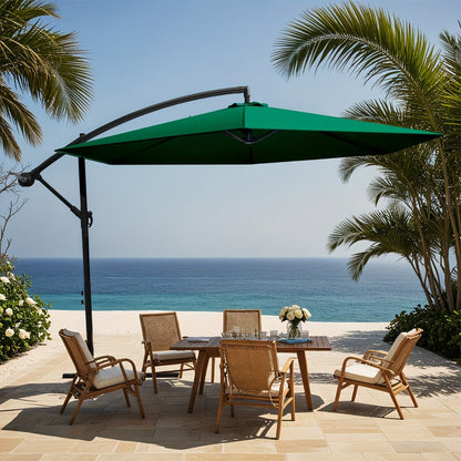 10-Foot Patio Umbrella with UV Protection and Tilt Adjustment detail image - detail view 14