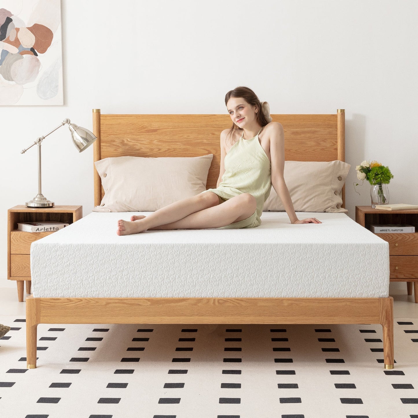 10-Inch Mattress with Memory Foam for Bedroom Comfort and Support detail image - detail view 19