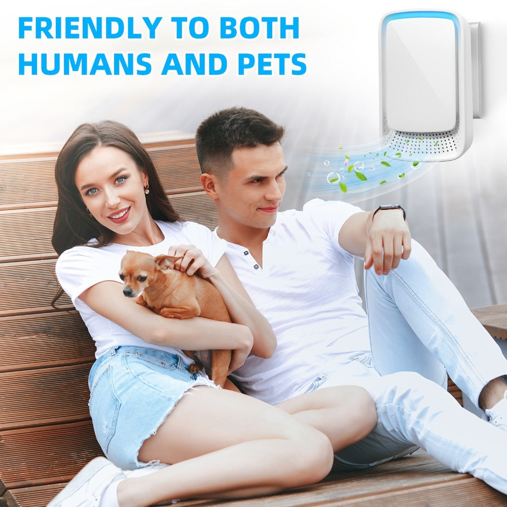 Plug-in Ionic Air Purifier Filterless Silent Odor Neutralizer for Home Bedroom Bathroom for Entryways, Bedrooms and Living Spaces