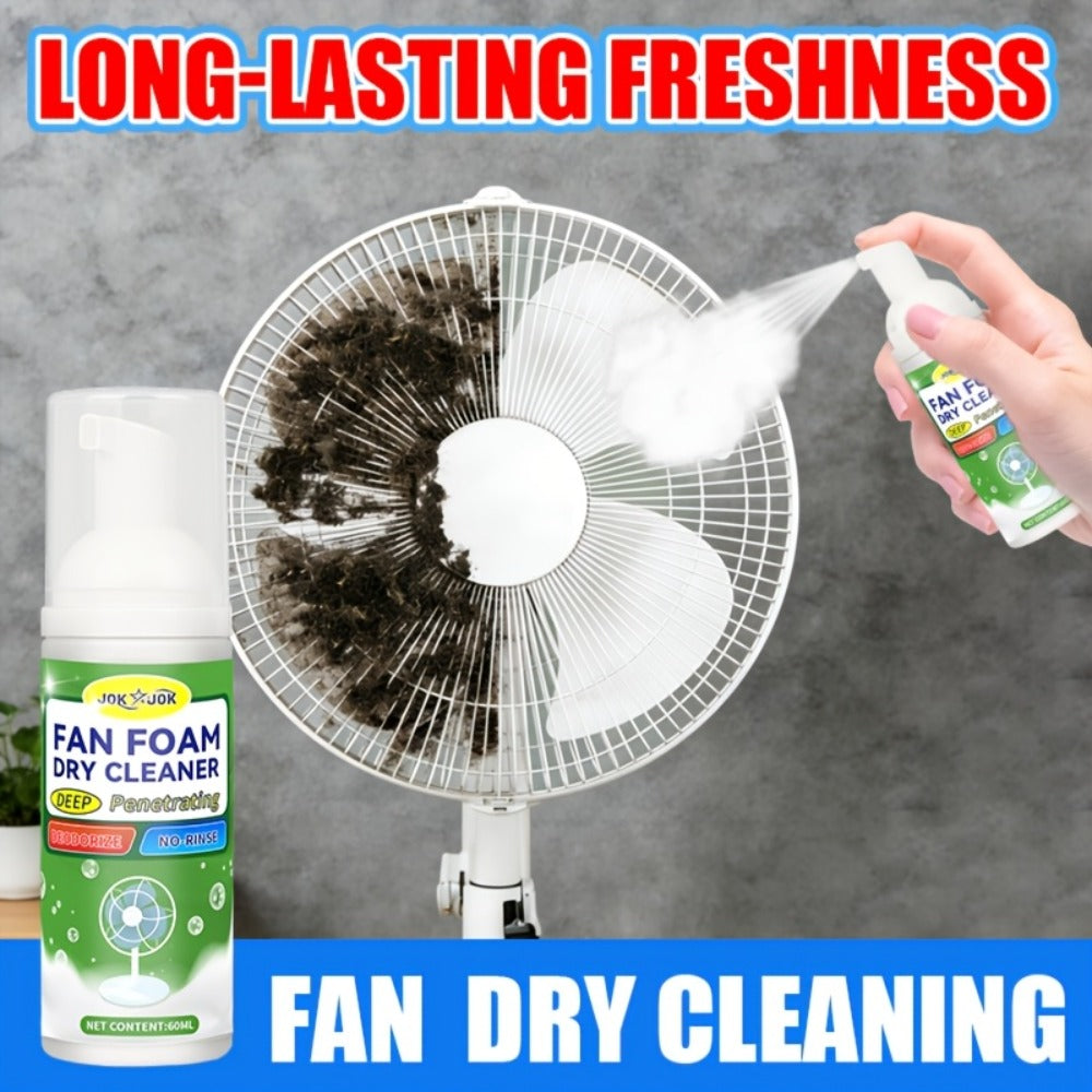 Fan Cleaner Spray Deep Cleaning Maintenance for Fan Blades Grilles Motor Internal Components for Entryways, Bedrooms and Living Spaces