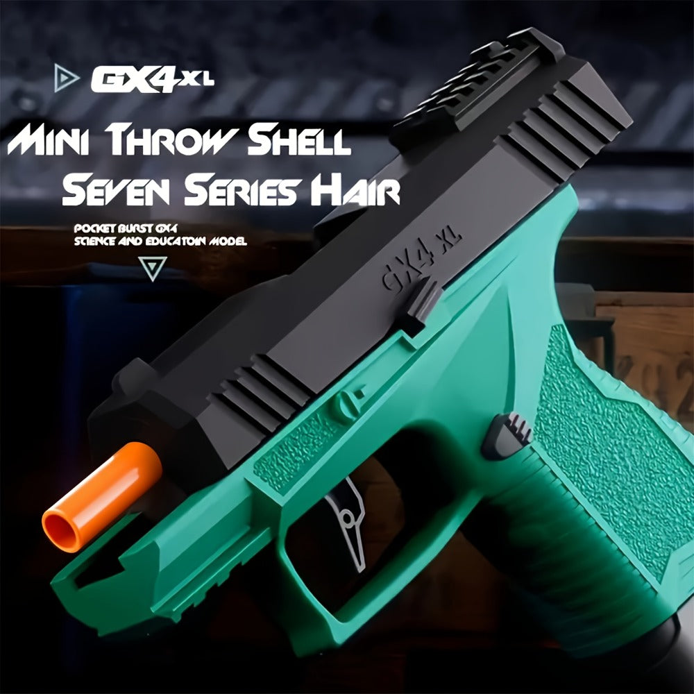 Bullet Toy Gun with Jumping Shell & 2 Magazines with the Listed Color, Size or Set Options for Everyday Use