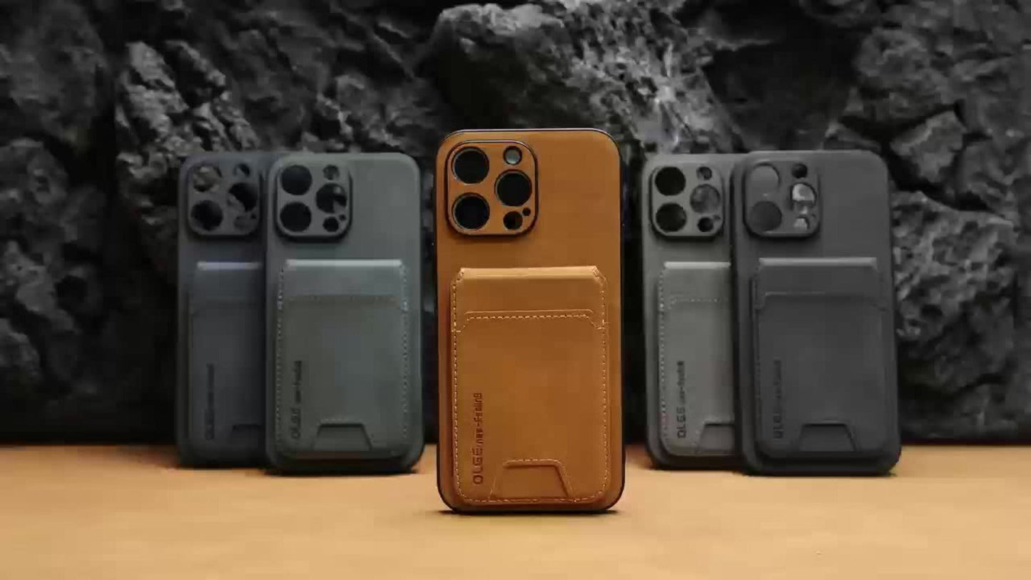 Wallet Phone Case for iPhone 16 Pro Max 16 Pro 16 Plus 16 15 14 13 12 11 Series Luxury PU Leather Flip Cover Card Holder Kickstand Magnetic
