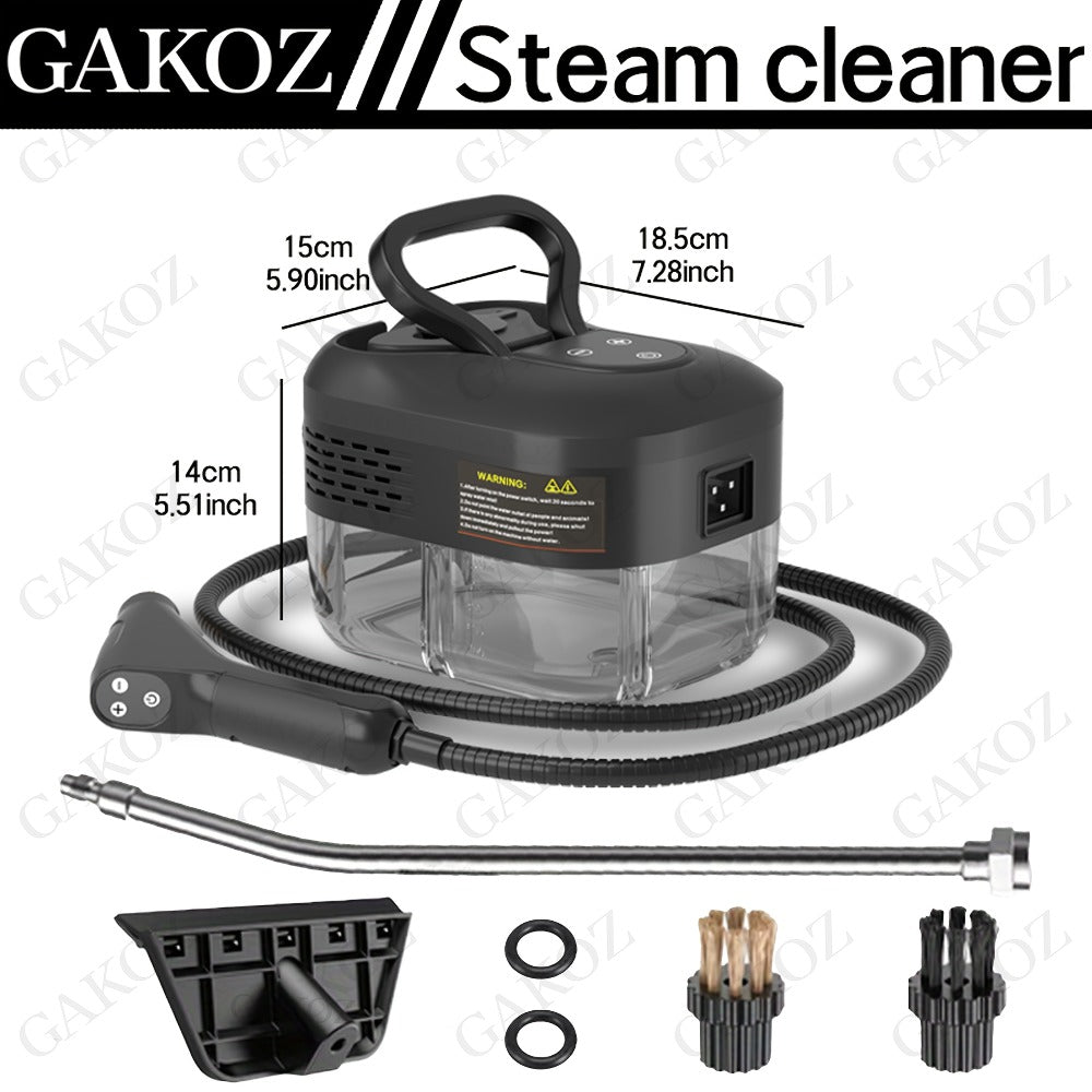High Temperature Steam Cleaner Handheld Carpet Cleaner High Pressure for Kitchen Grease Sofa Air Conditioner Washing Machine Tile Grout Easy