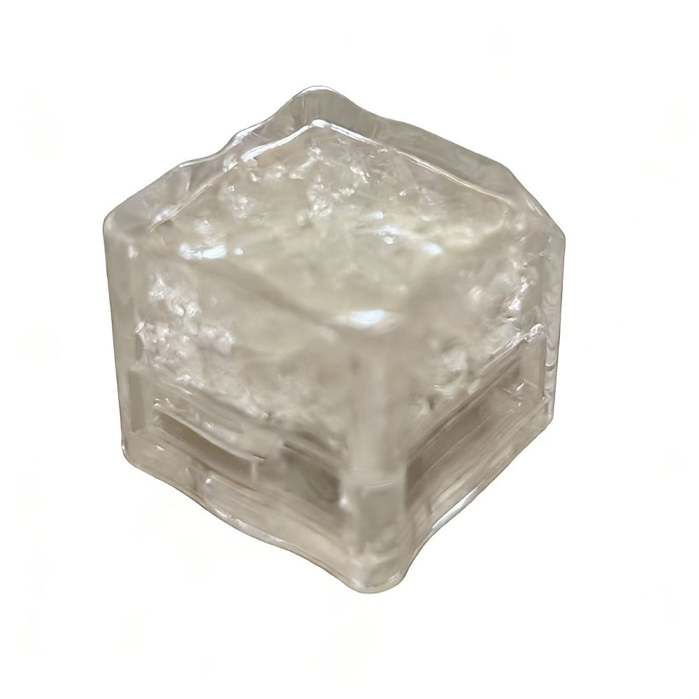 LED Ice Cube Lights Reusable Mixed Color, Flashing Sensory Light-Up Ice Cubes for Bar, Party & Wedding Decoration