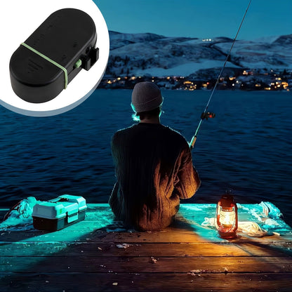 Fishing Bite Alarm Bell 4pcs Set with Sound Alert and Light Indicator, Sensitive Fish Hook Alarm for Fishing Rod Night Fishing Carp Fishing