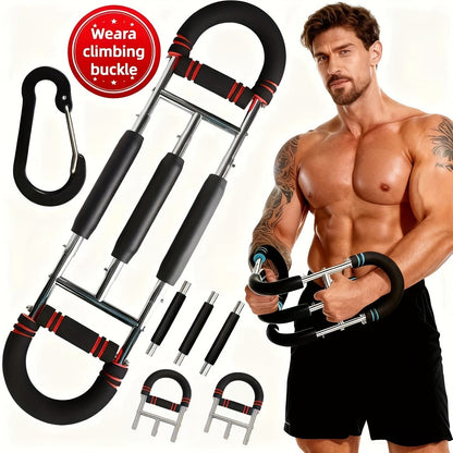 Fitness Equipment MoKo Spring Chest Expander with Black Mini Red Three-Tube and Blue Reinforced Options