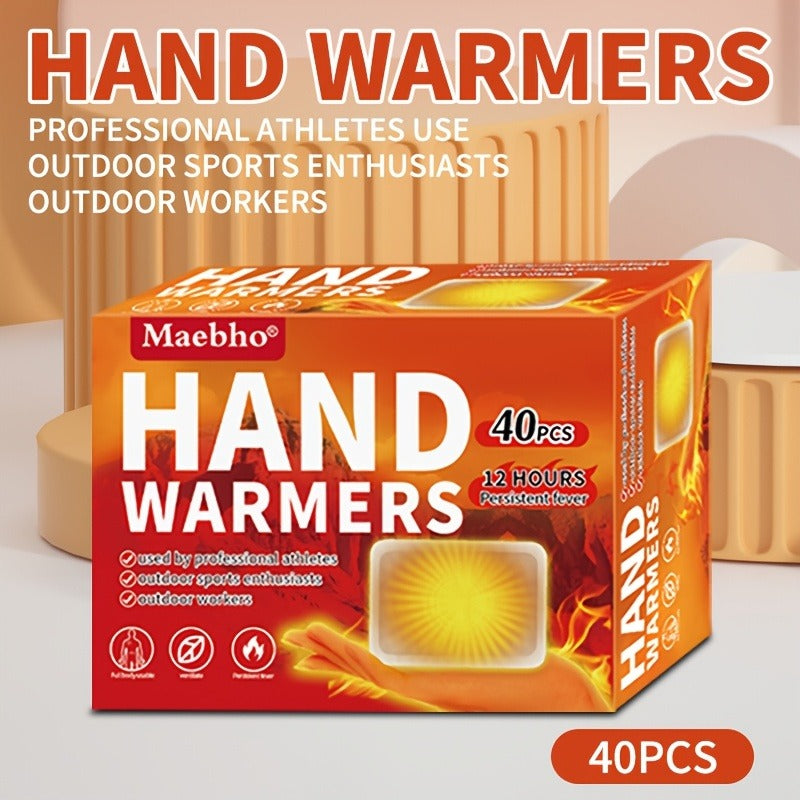 Heat Patches Self-Heating Body Warmers – No Battery Needed, Iron-Based Air-Activated Warming Pads for Back, Neck & Body