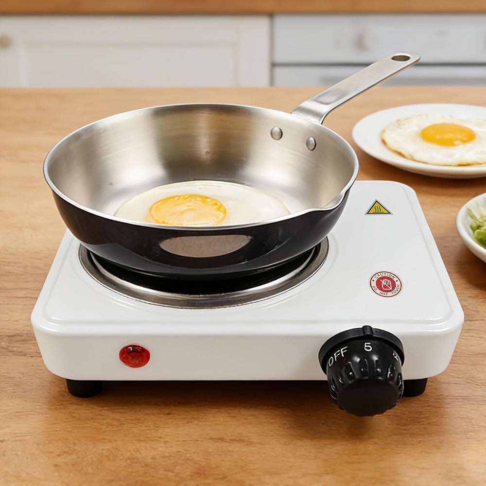Electric Stove Desktop 5-Speed Temperature Control, Portable Electric Burner for Home & Camping, Compact Quick-Heating Countertop Stove