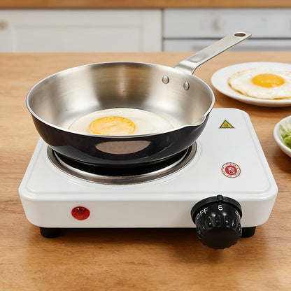 Electric Stove Desktop 5-Speed Temperature Control, Portable Electric Burner for Home & Camping, Compact Quick-Heating Countertop Stove