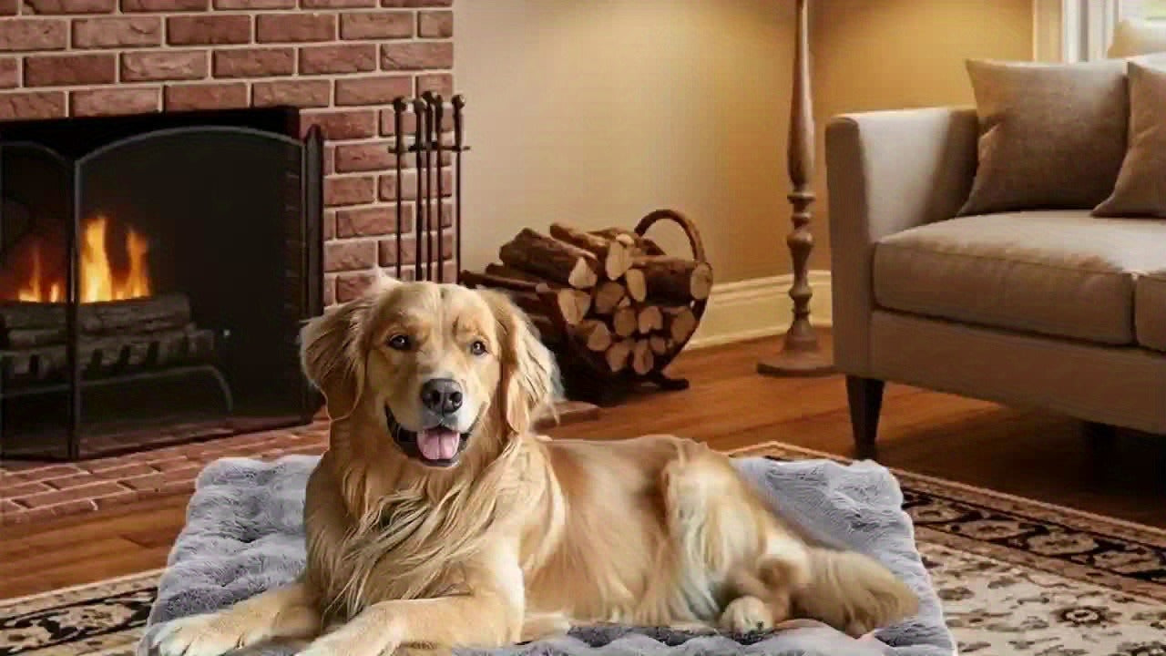 Orthopedic Dog Bed for Large Dogs – XL XXL Memory Foam Pet Bed with Removable Washable Cover, Anti-Slip Base
