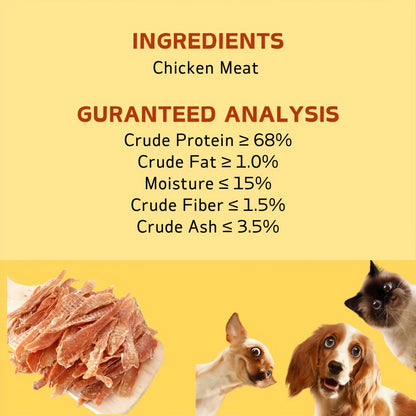 Dental Treats for Dogs, Duck Jerky Dog Chews Real Meat High Protein Low Fat Long-Lasting Dental Treats for Small Medium Large Dogs Training