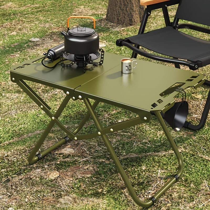 Folding Camping Table Portable Lightweight 3-Leg Outdoor Table for Picnic BBQ, for Camping, Travel and Outdoor Use
