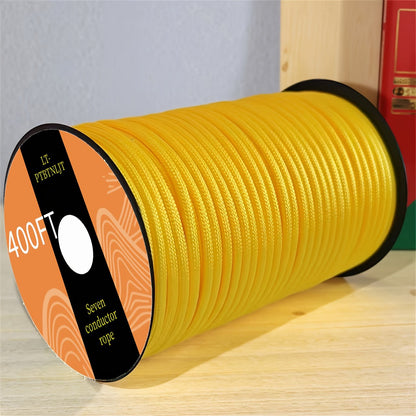 Paracord Tent Rope 7-Core Multi-Purpose Outdoor Rope – 100ft / 164ft / 328ft Camping Guy Line, Tent Tie-Down, Hanging Rope
