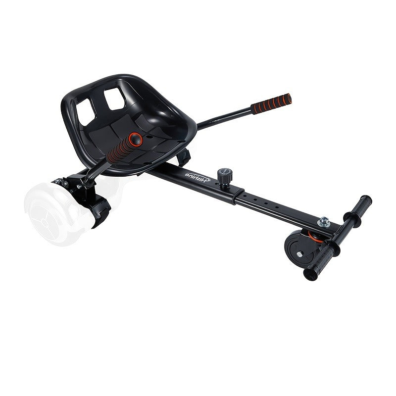Hoverboard Go Kart Seat Attachment Kit for Kids 6.5"-10" Self Balancing Scooter Conversion Accessories with Off-Road Tires