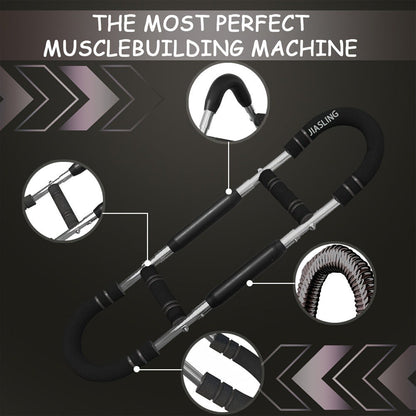 Fitness Equipment U-Shaped Spring Resistance Bar with Three Levels Two Modes and Three Color Options