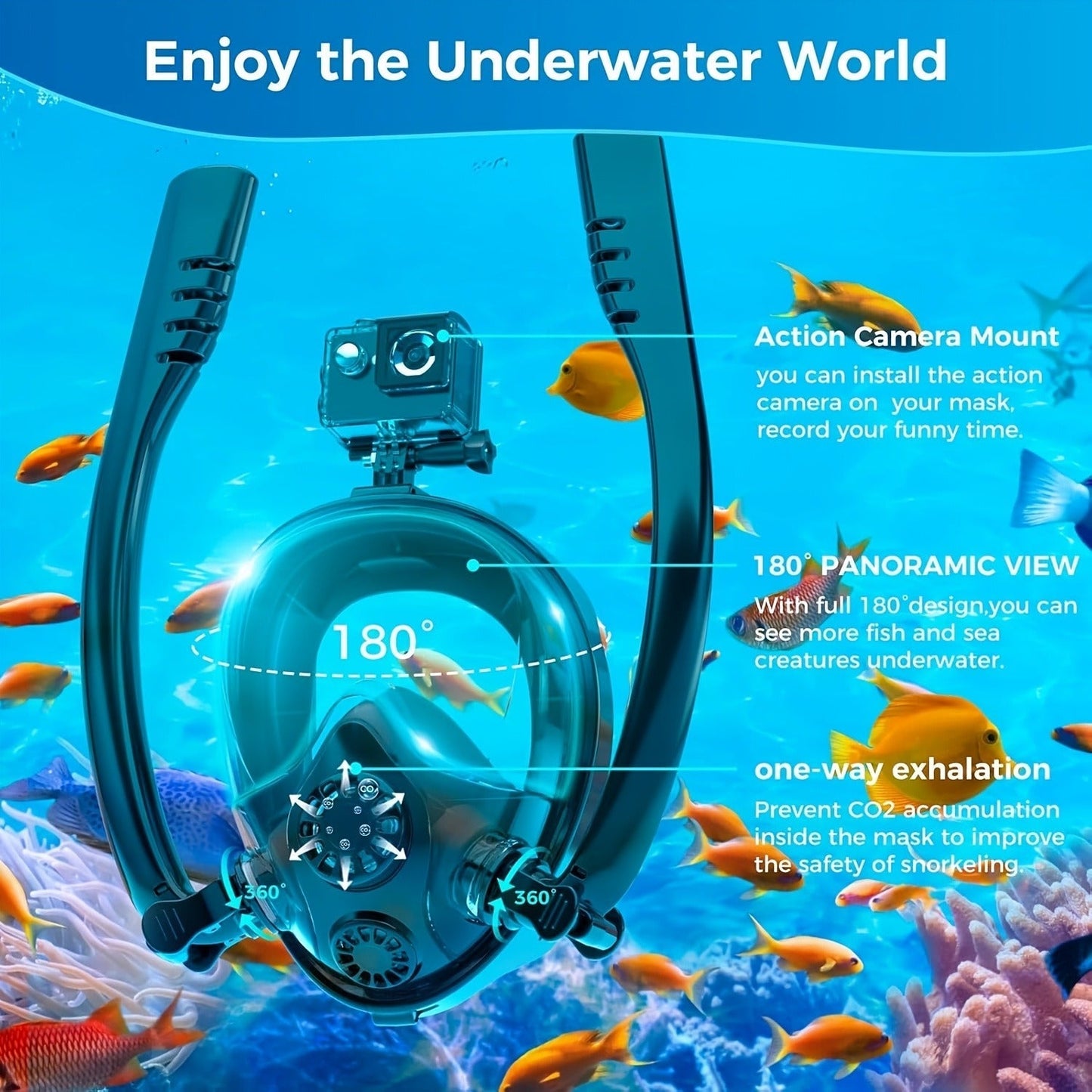 Aluminum Alloy Mini Diving Tank 0.5L – Portable Scuba Oxygen Cylinder with Regulator for Underwater Photography Snorkeling Recreation