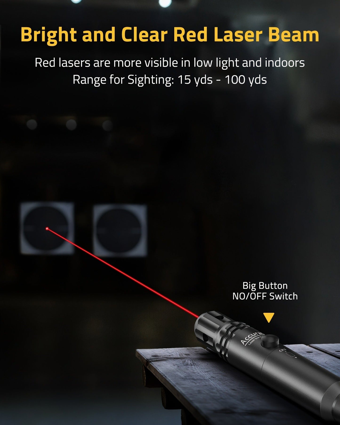 Red Laser Bore Sight Kit with 64 Adapters | Professional Multi-Caliber Boresighter for .17 to 12GA Rifles, Pistols & Handguns