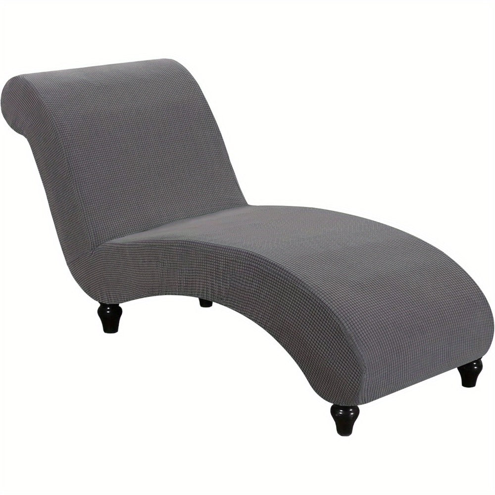 Chaise Lounge Cover Stretch Slipcover Jacquard Fabric Chair Sofa Protector for Living Room Bedroom Multi-Color