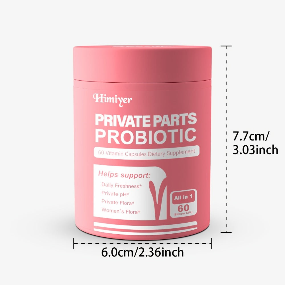 Women's Probiotic Capsules with Lactobacillus Acidophilus & Rhamnosus for Intimate Flora Balance