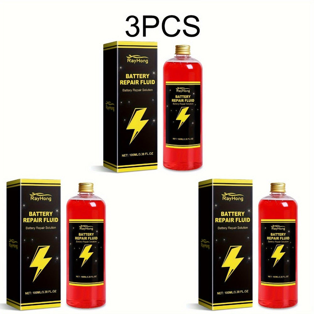 Battery Repair Fluid – Low Odor, Nontoxic & Odorless Formula for Car, Electric Vehicle & All-Model Battery Maintenance
