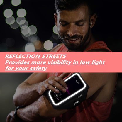 Running Armband Phone Case Sweatproof with Touch Screen Face ID Access & Storage Pocket for an Everyday Personal Care Routine